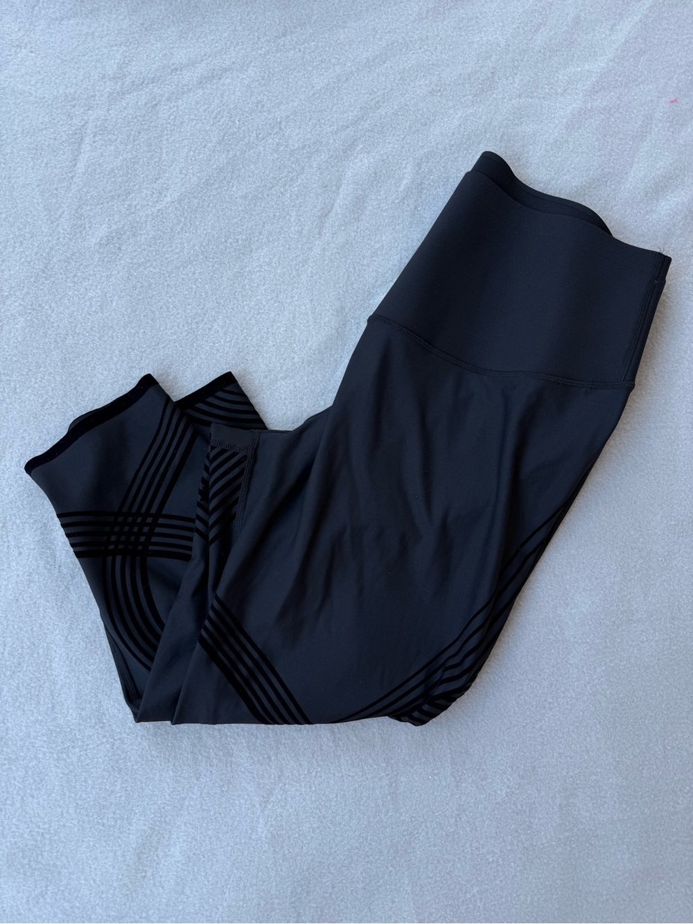 Fanka Body Sculpt Capri Leggings Women 4XL  Black Compression High Rise